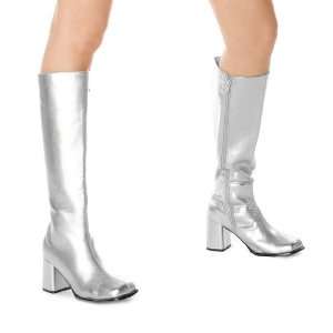   Shoes Gogo (Silver) Adult Boots / Silver   Size 9: Everything Else
