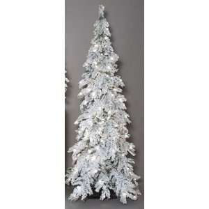   Snow Pre Lit Mountain Pine Christmas Tree:  Home & Kitchen