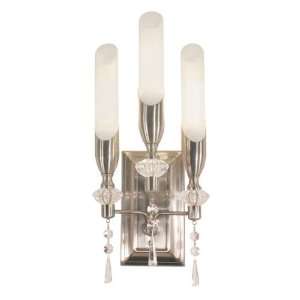   13866 53 3 Light Ferarra Wall Sconce, Brushed