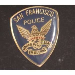  San Francisco Police Department Pin: Everything Else