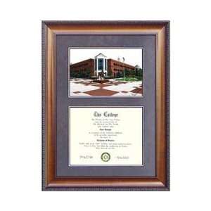  George Mason University Suede Mat Diploma Frame with 