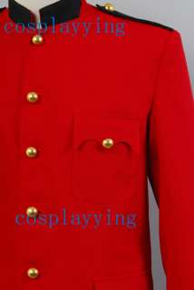 Due South Red Mountie style tunic and pants uniform  