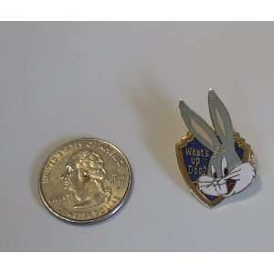    Vintage Enamel Pin  Looney Tunes Bugs Bunny 