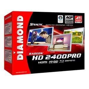  Diamond Radeon HD2400 Agp 512MB GDDR2 Pro Ati Electronics