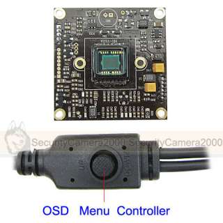 38x38mm SONY Effio DSP CCD Color Board Camera Multilingual OSD Menu