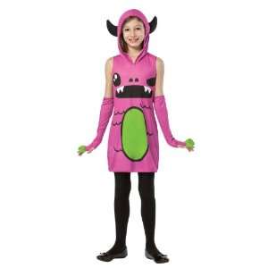   Hoodie Dress Child Costume / Pink   Size Medium 7 10: Everything Else