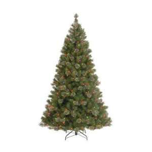   Christmas Tree 7.5 with 550 Multi Color Lights & 1335 Tips 