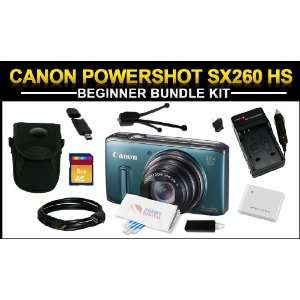 Canon PowerShot SX260 HS 12.1 MP Compact Digital Camera 8GB Beginner 