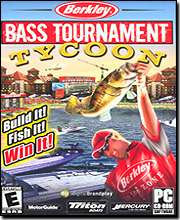 BASS TOURNAMENT TYCOON Berkley Fishing PC Game NEW BOX 895318001005 