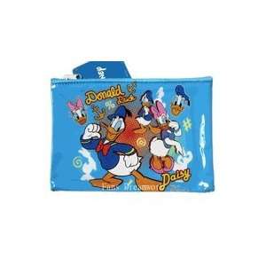  Disney Donald & Daisy Duck Blue Cosmetic Zipper Bag: Toys 