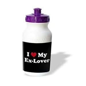   ZeGear Love   I Love My Ex Lover   Water Bottles
