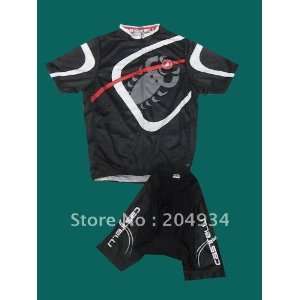  2011 castelli cervelo black new cycling jersey and shorts 