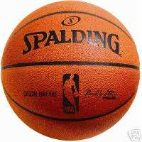 OFFICIAL NBA GAME BASKETBALL SPALDING BALL Leather  