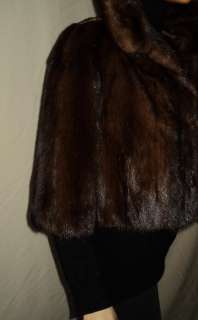   Fur Jacket Coat Opera Coat DARK BROWN Shade IN STYLE TODAY S  