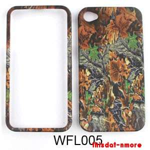 Cover Case For Apple Iphone 4 & 4 S Hunter Camo Mossy Oak  