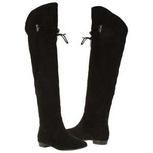 Fergie Black Suede Over the Knee Boot (Carly)  