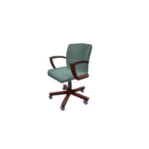  National Triumph Vinyl Low Back Office Chair, Mirage (Teal 