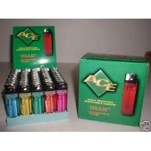  250 Disposable Lighters, Wholesale Lot, Sold As FIVE 50 Lighter 