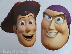 Toy Story Buzz Lightyear Woody FAMOUS FACE MASK FREE UK POSTAGE  