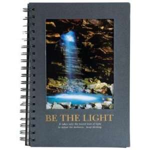    Successories Be the Light Cave Journal Book 