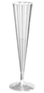 10 champagne flutes per a package & 12 packages per a case (120 total 