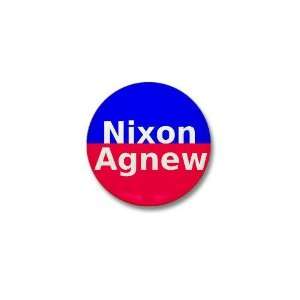  Nixon Agnew Political Mini Button by  Patio 