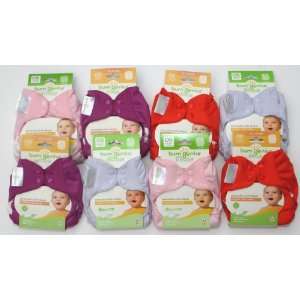  Elemental Organic Girls 6 Pack of Cloth Diapers All in One for Girls