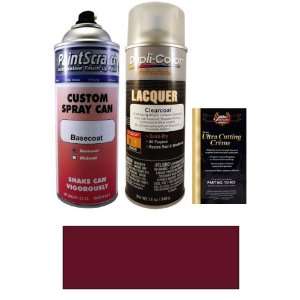   . Damast Red Metallic Spray Can Paint Kit for 2012 BMW 5 Series (B03