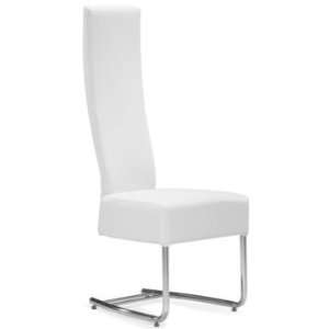  6 PC Pen White Dining Chair Set