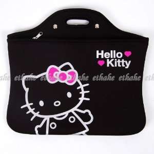  Hello Kitty 14 Notebook Bag Laptop Case Black 