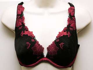 CACIQUE Vintage Sexy Flaunt Lined Lace Plunge Bra By Lane Bryant