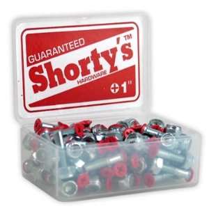 Shortys Color Tip Nut and Bolt 1 Red (One Single Nut & Bolt)  
