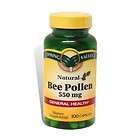 Bee Pollen 550 mg, 100 Capsules   Spring Valley