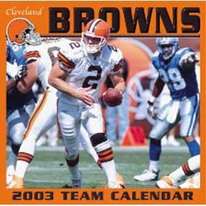  Cleveland Browns 2003 Wall Calendar: Sports & Outdoors