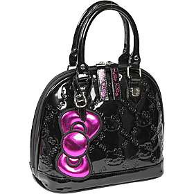Loungefly Hello Kitty Mini Black Embossed Bag   
