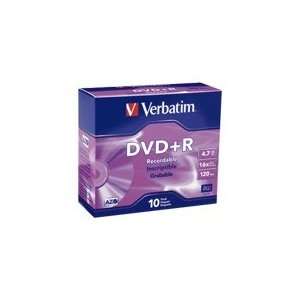   DVD+R 4.7GB 16X BRANDED W/ SLIM JC Manufacturer Part Number 95097