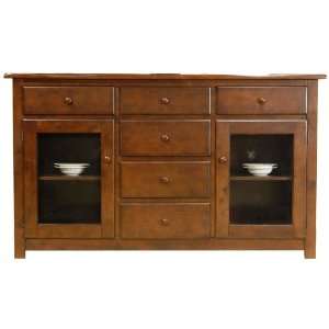  Carter Espresso Stained Solid Wood Sideboard