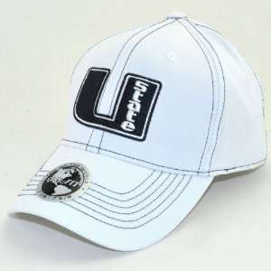  Utah State Aggies NCAA White One Fit Endurance Hat Small 