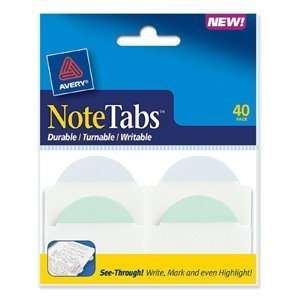  NoteTabs Notes, Tabs & Flags in One, Pastel Blue/Green 