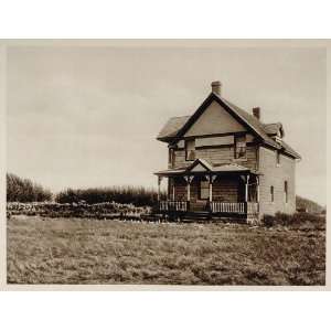   Home Earl Saskatchewan Canada   Original Photogravure
