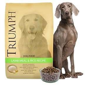   : Triumph Natural Dry Dog Food Lamb Meal & Rice 40 LBS: Pet Supplies
