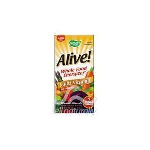  Alive (No Iron) Whole Food Energizer Multi Vitamin 