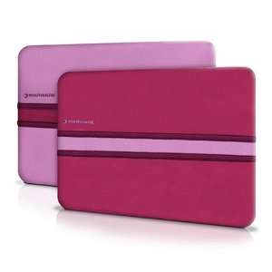  Sportfolio Duo for MacBook Air, Pink w/ Light Pink Stripe 