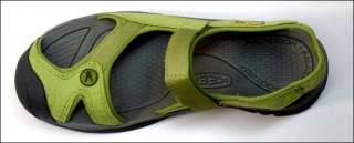 Keen Balboa Sandal Womens Dark Citron Green Toe Cap Sport Sz 8 8.5 9 