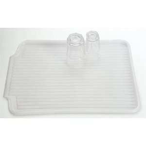  Amco 20 Inch by 16 Inch Clear Drain Mat