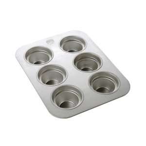  Amco Crown Muffin Pan. Each Cup 31/2 x 2 6 Cups / Pan 