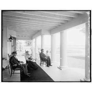    Porch of Morgan residence,St. Clair Flats,Mich.