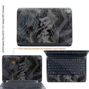  Protective Decal Skin Sticker for ACER Aspire AO751 11.6in 