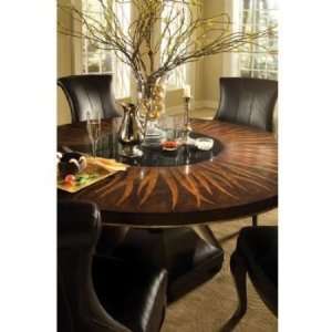  Bob Mackie Home Signature Feather Round Table 60 Inches 