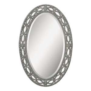  Uttermost 12815 Candela Oval Mirror in Mossy Gray Wash 